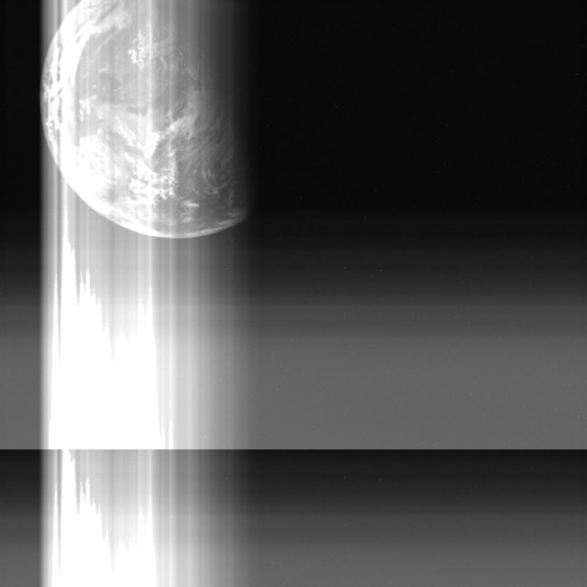 「はやぶさ」が最後に撮像した地球画像img01.jpg